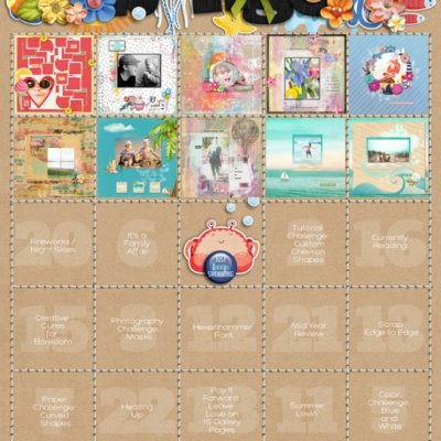 July Bingo Card