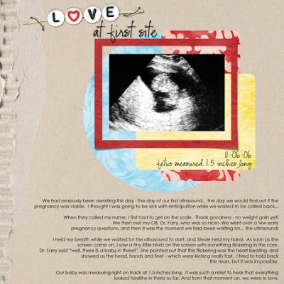 Love at first site - first ultrasound