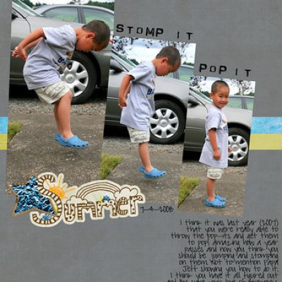 Jump it, Stomp it, Pop it