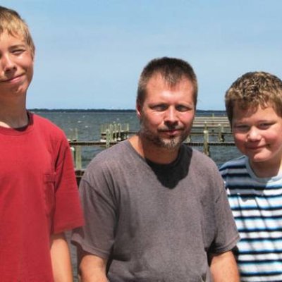 My guys after a day of fishing