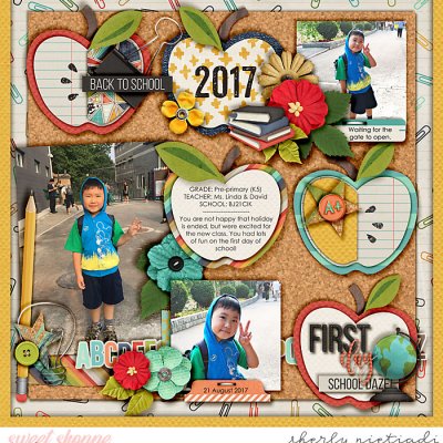 First day of school 2017