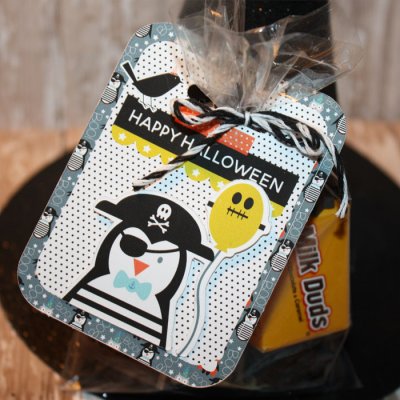 Happy Halloween treat tag