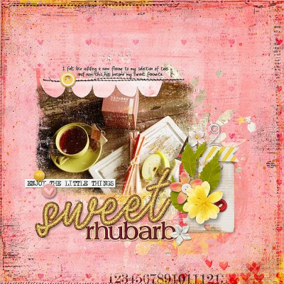 Sweet Rhubarb Tea