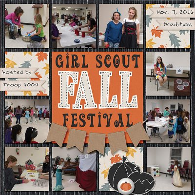 15 - Girl Scout Fall Festival