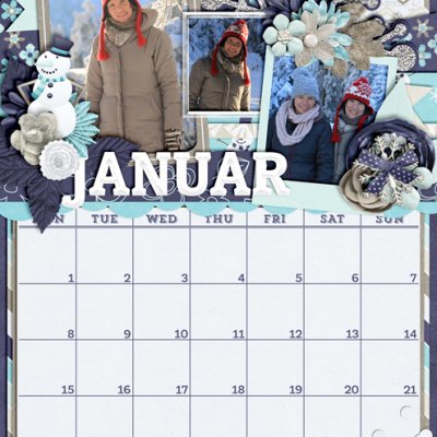 Calendar - January 2018