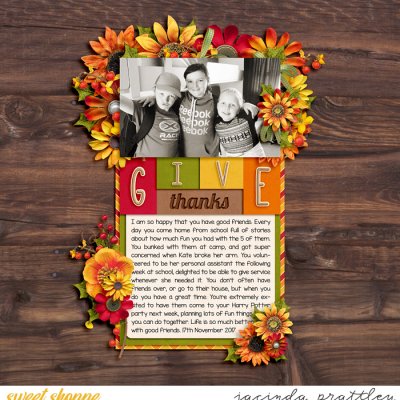 Give thanks