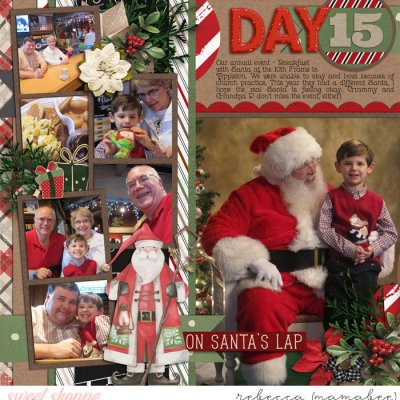 DD 2012 - Day 15 Breakfast with Santa