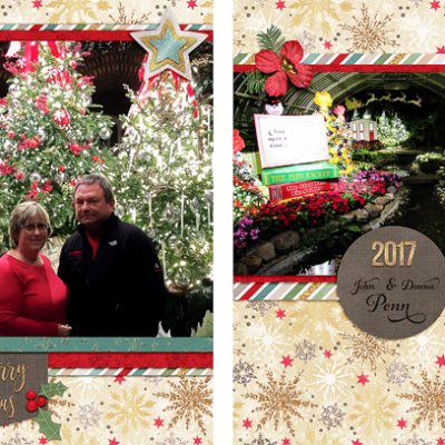 2017 Christmas Card - Front and Back