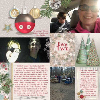 December Daily Two 2017