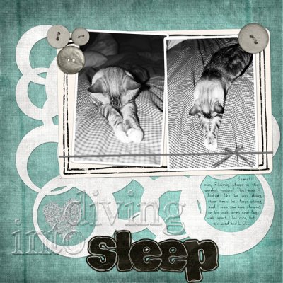 Diving into sleep