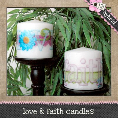 Love and Faith Candles