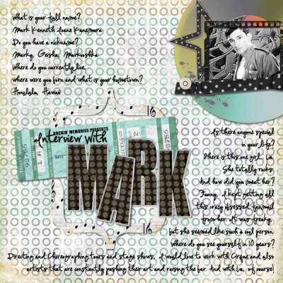 Interview with Mark
