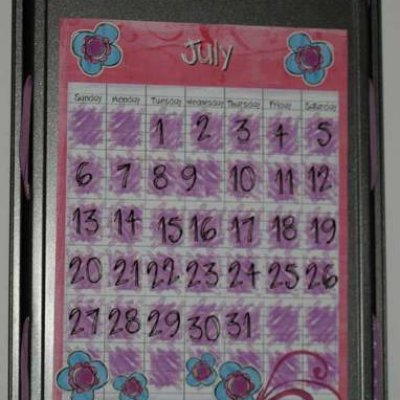 Cookie Sheet Calendar