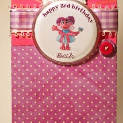 Abby Cadabby birthday card