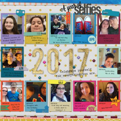 #10 - A Year of Selfies