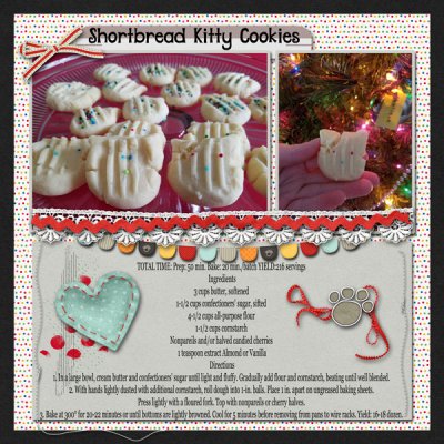 Shortbread Kitty Cookies