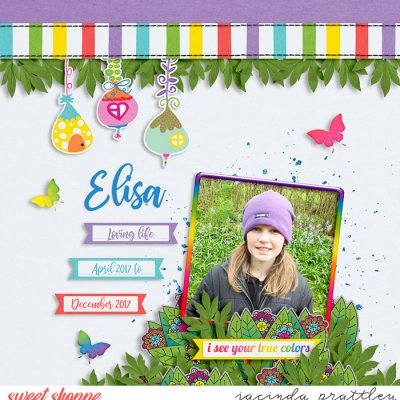 Elisa (cover page for photobook)