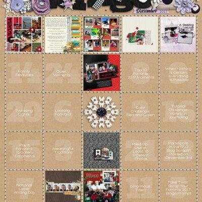 Dec Bingo Card