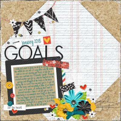 January 2018 Goals