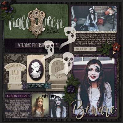 Pocket Scrapbooking - Halloween 2017