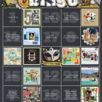 January BINGO card