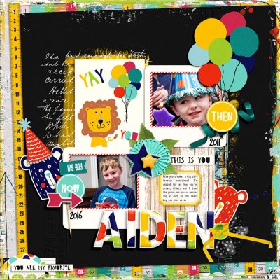 Then and Now Aiden
