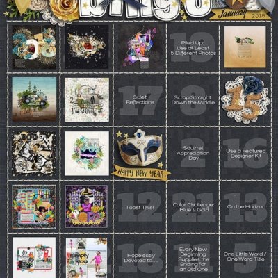 January Bingo Card