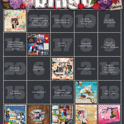 February Bingo Card