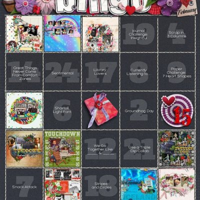 February Bingo Card