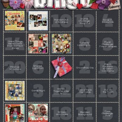 February Bingo Card