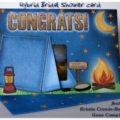 Hybrid Bridal Shower Card