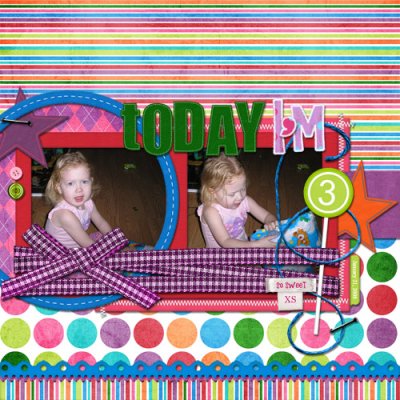 Today I'm 3!
