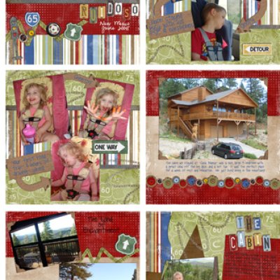 Vacation album- July Hybrid Workshop