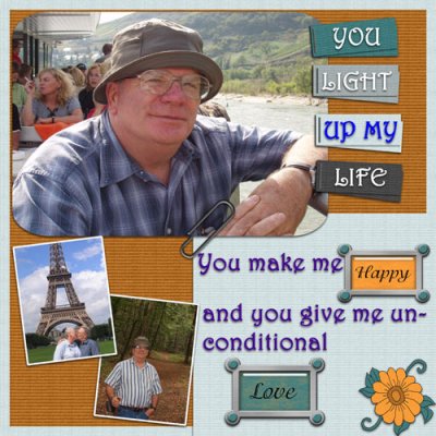 You light up my life