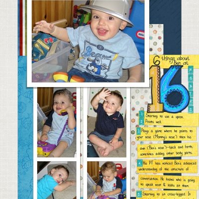 6 Things About Ben at 16 Months