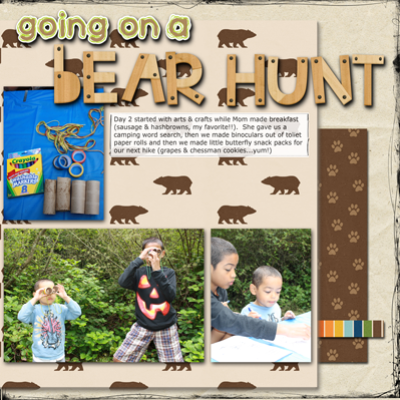 Going on a Bear Hunt (right side)