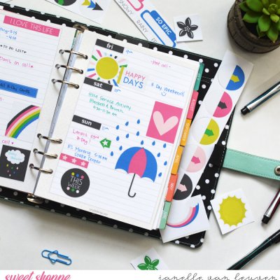 Beautiful Day Planner Spread