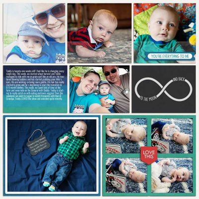 Teddy: Twenty-One Weeks (left)