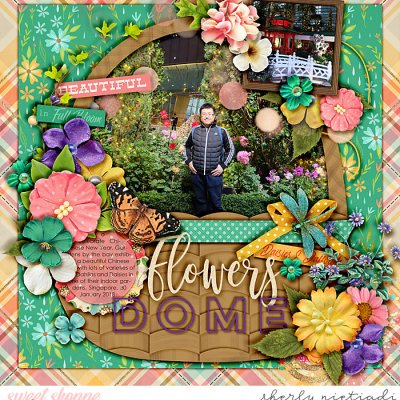 Flowers dome
