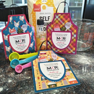 My kitchen rules - invitation