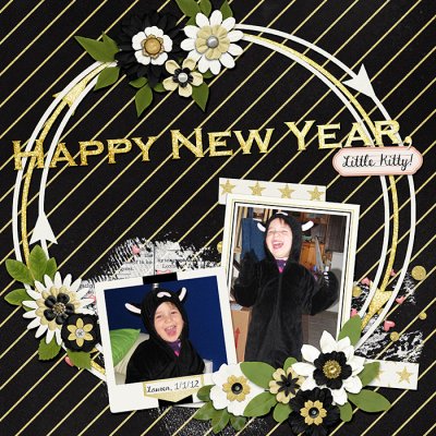 Happy New Year, Little Kitty