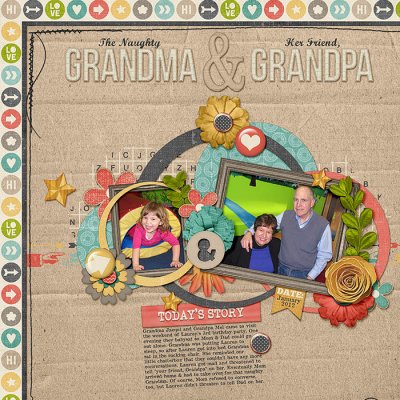 The Naughty Grandma and Her Friend, Grandpa