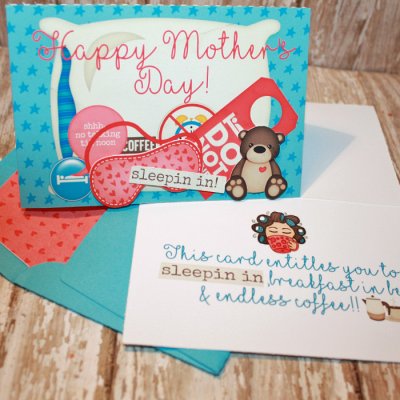 Happy Mother's Day with matching envelope