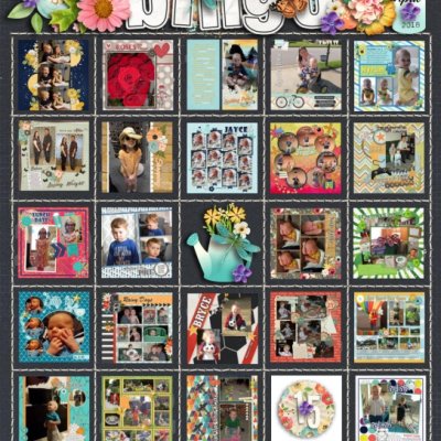 April 2018 Bingo Card