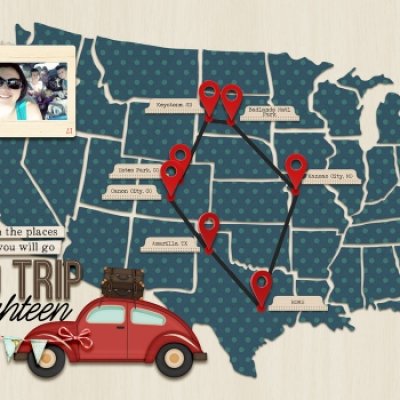 Road Trip Map