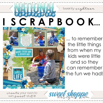 iScrapbook because...