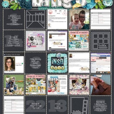 iNSD Bingo Card
