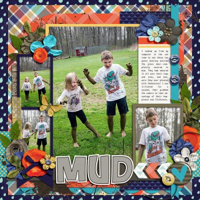 Mud- strike a pose