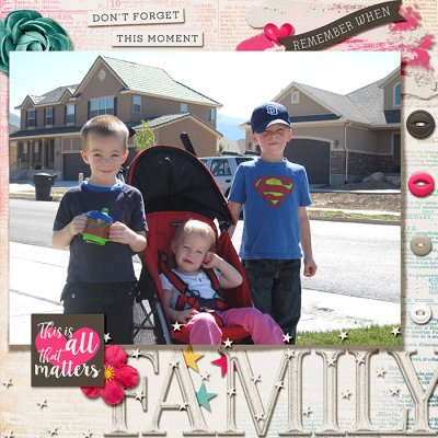 Rae's First Page--Family
