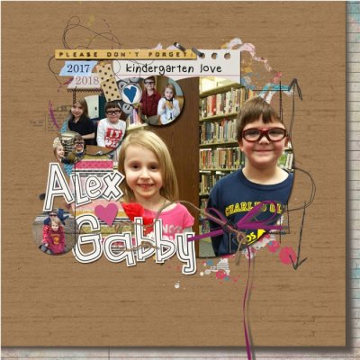 Alex & Gabby Kindergarten Love